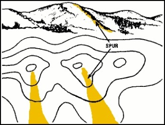 How to Identify Major/Minor Terrain Features on a Map ...